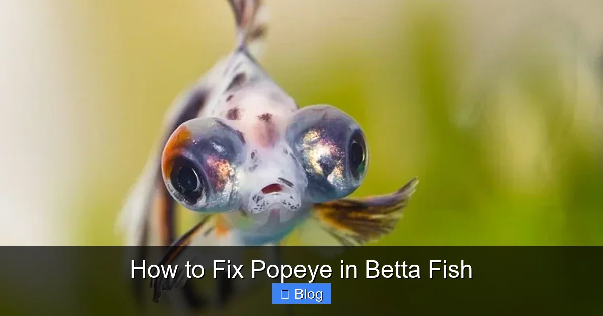 How to Fix Popeye in Betta Fish