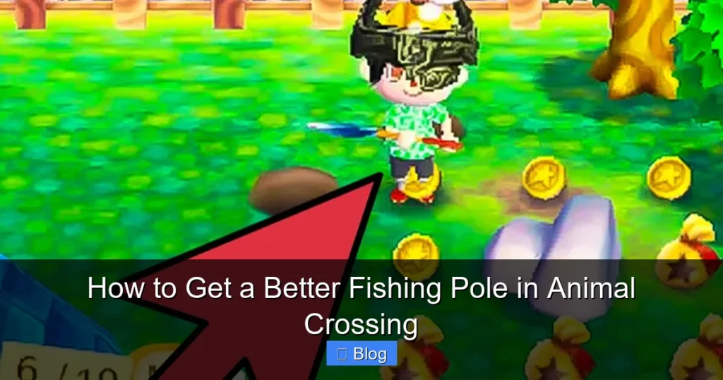 How to Get a Better Fishing Pole in Animal Crossing