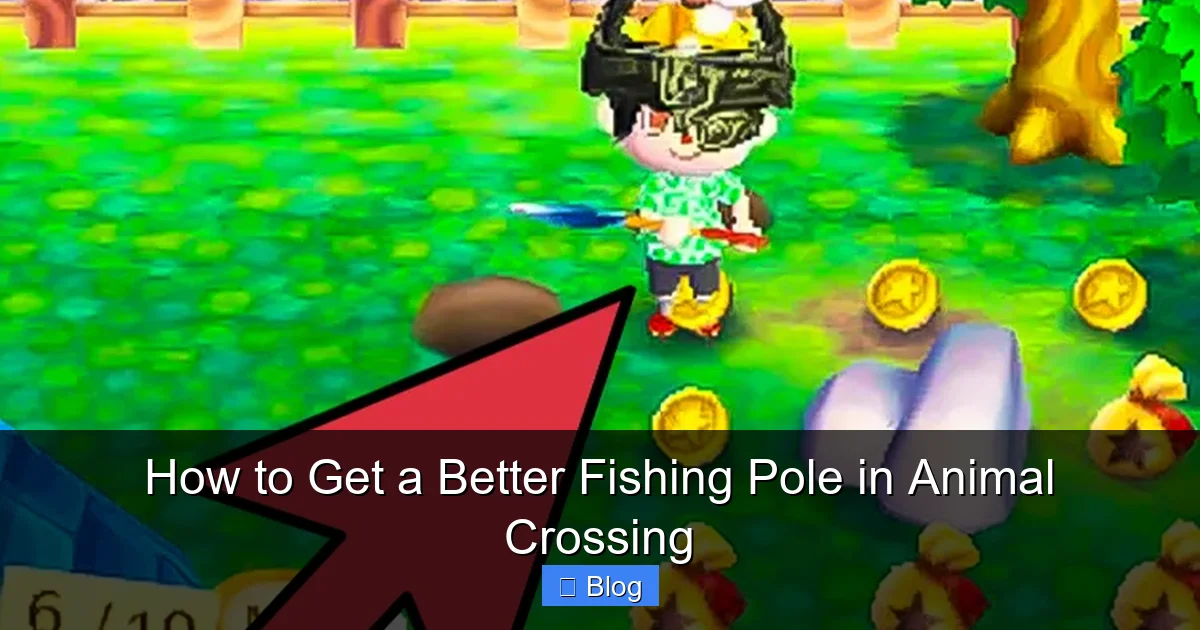 How to Get a Better Fishing Pole in Animal Crossing