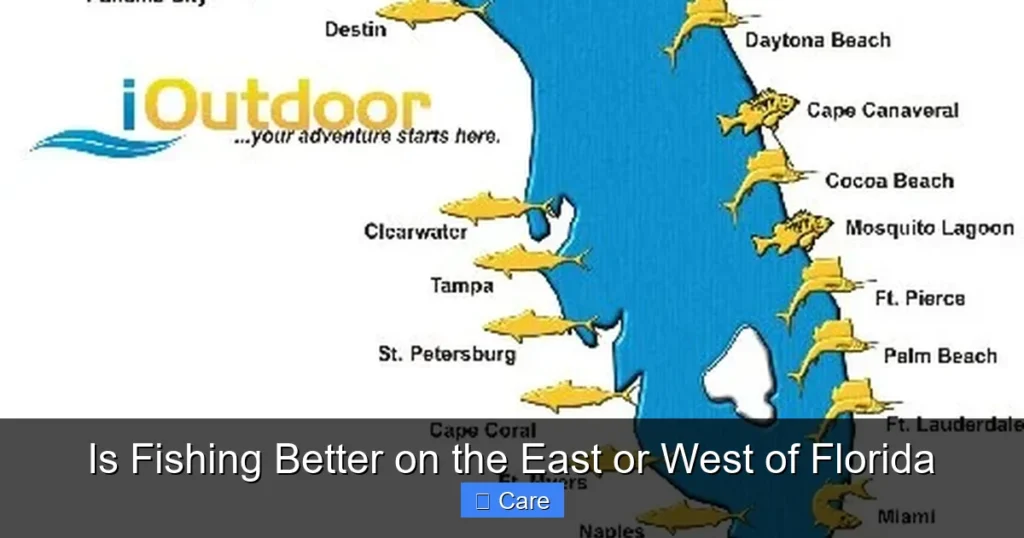 Is Fishing Better on the East or West of Florida
