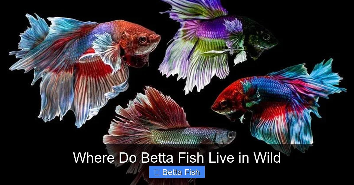 Where Do Betta Fish Live in Wild