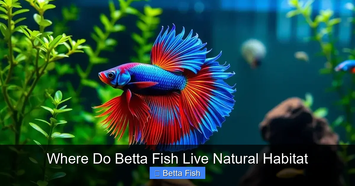 Where Do Betta Fish Live Natural Habitat