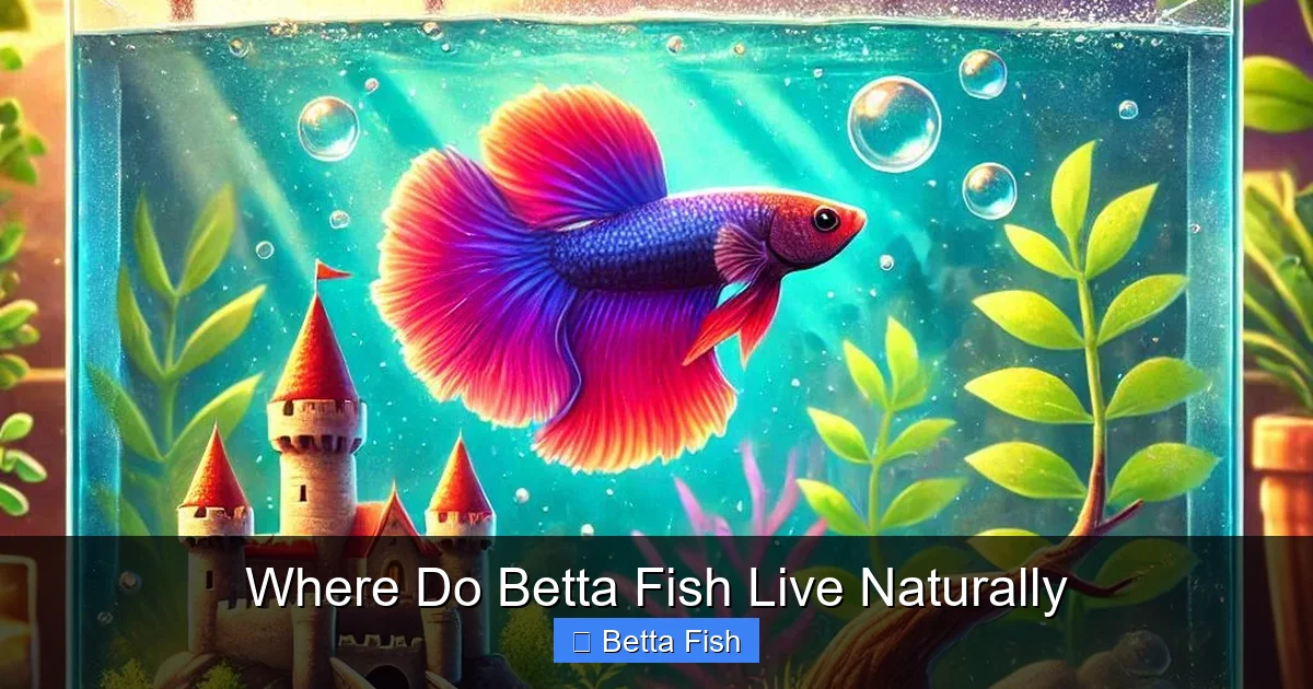 Where Do Betta Fish Live Naturally