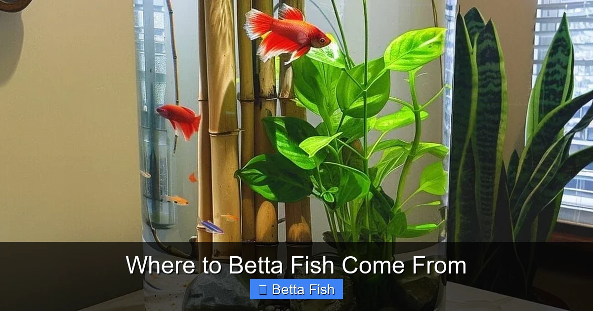 Where to Betta Fish Come From