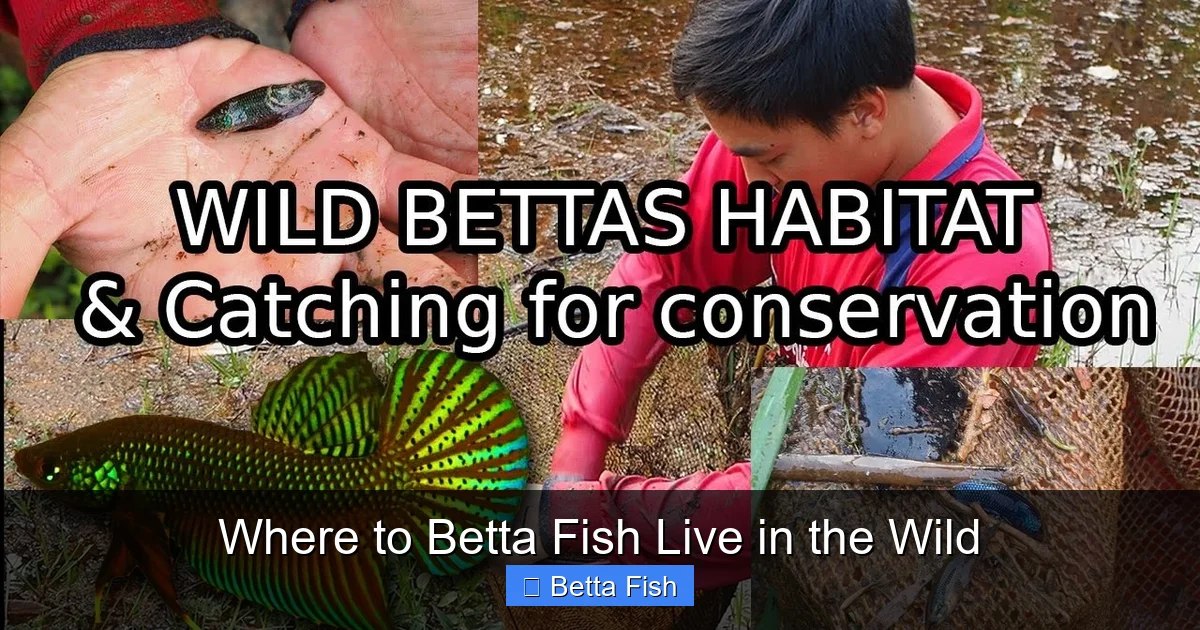 Where to Betta Fish Live in the Wild