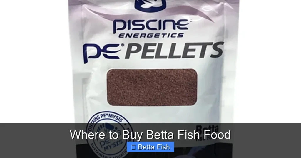 Where to Buy Betta Fish Food
