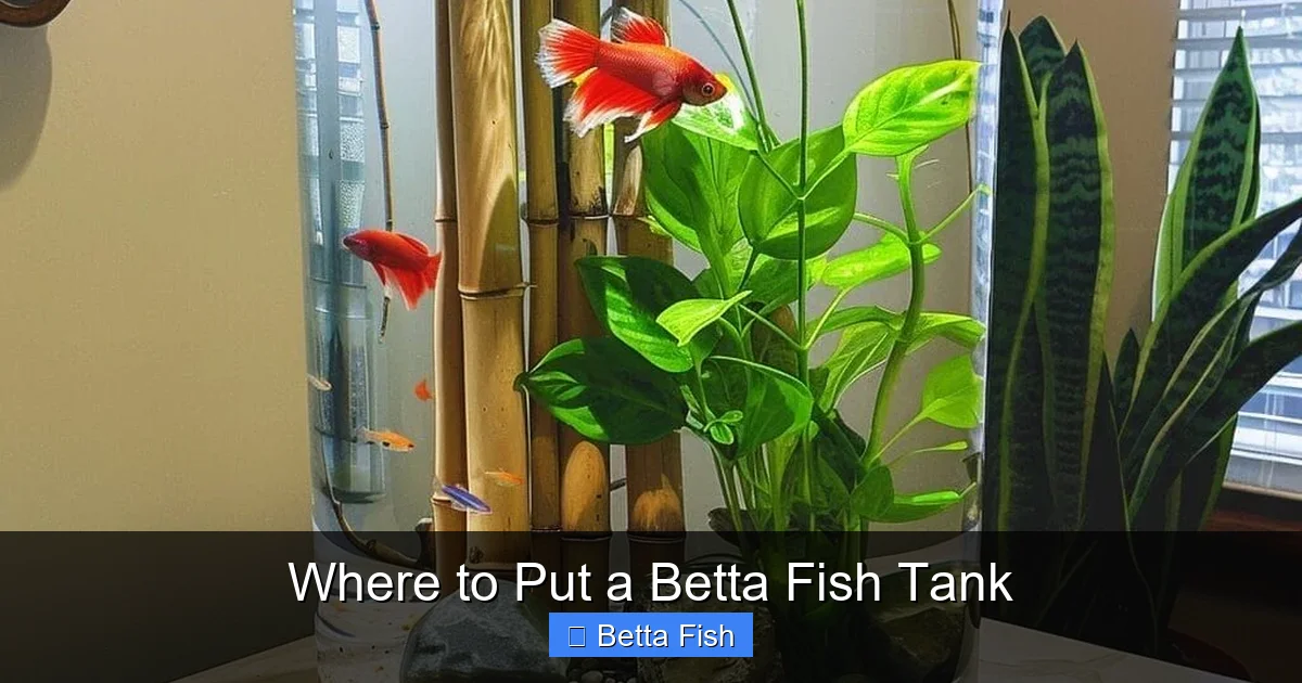 Where to Put a Betta Fish Tank