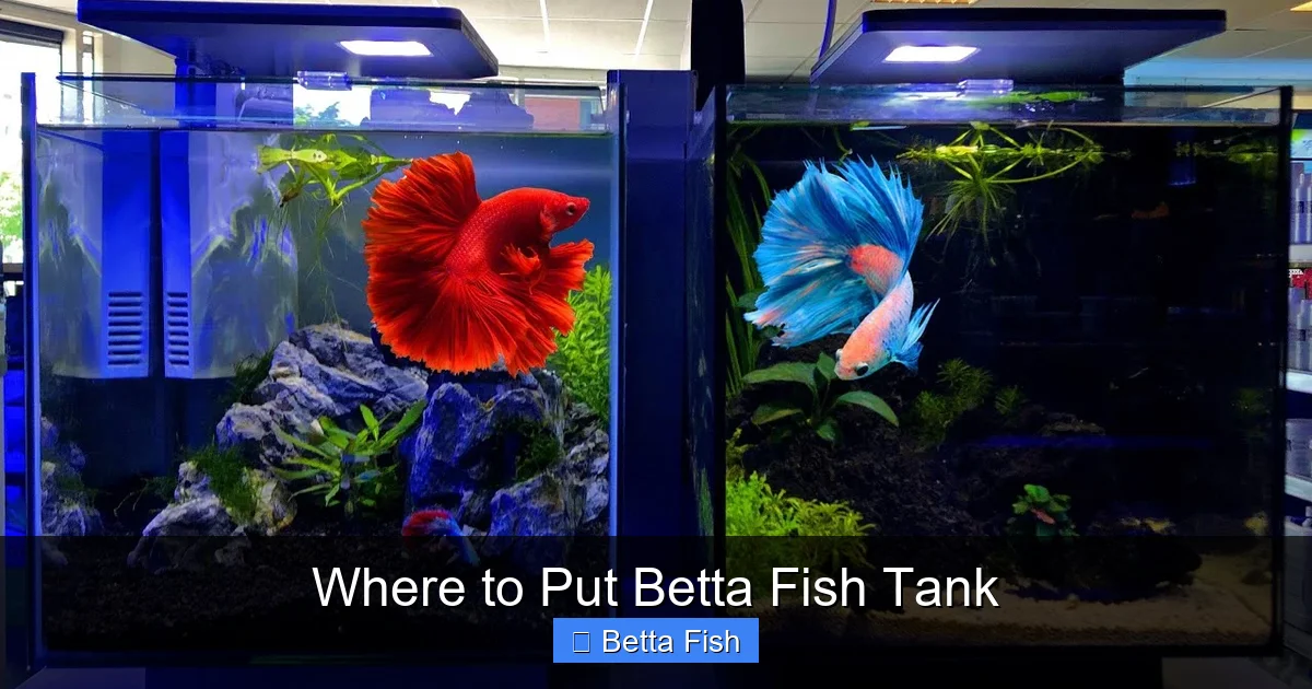 Where to Put Betta Fish Tank