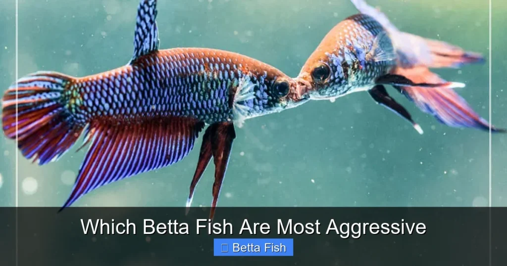 Which Betta Fish Are Most Aggressive