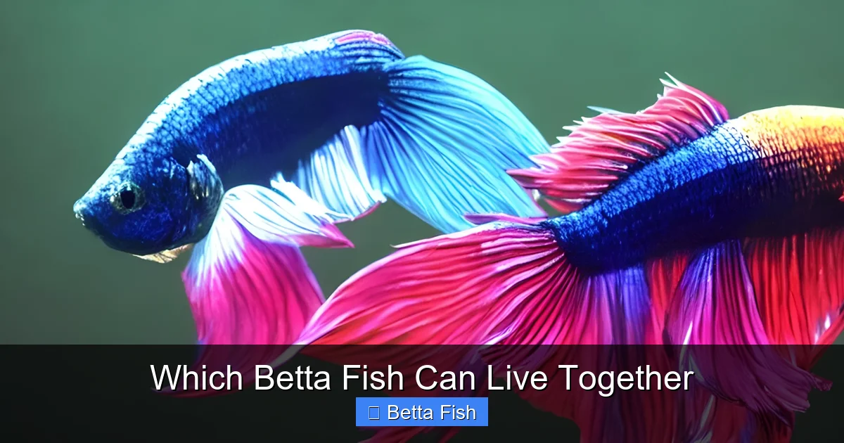 Which Betta Fish Can Live Together