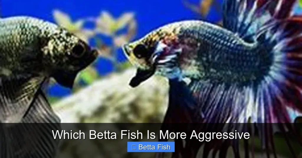 Which Betta Fish Is More Aggressive