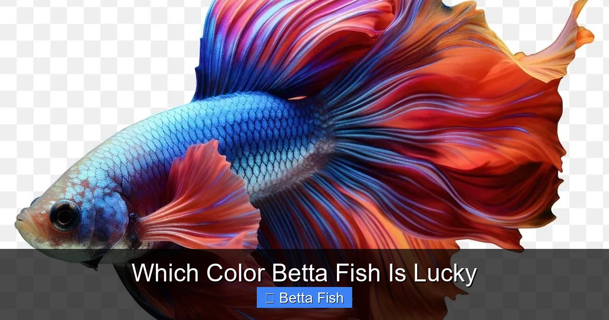 Which Color Betta Fish Is Lucky