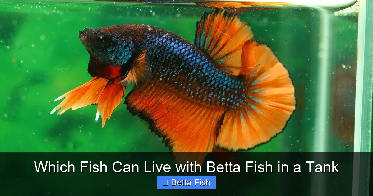 Which Fish Can Live with Betta Fish in a Tank