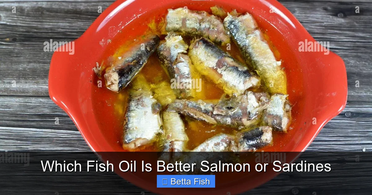 Which Fish Oil Is Better Salmon or Sardines