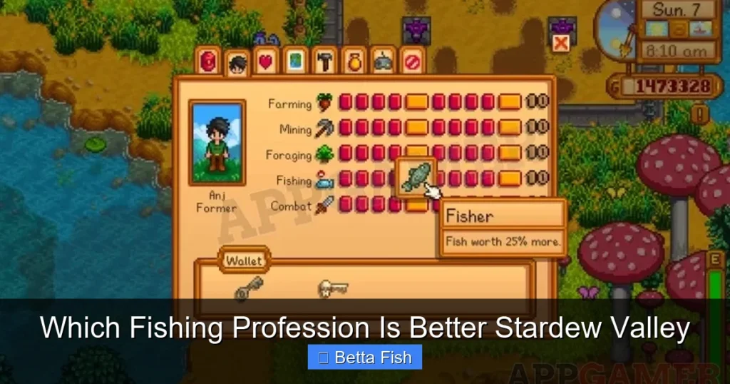Which Fishing Profession Is Better Stardew Valley