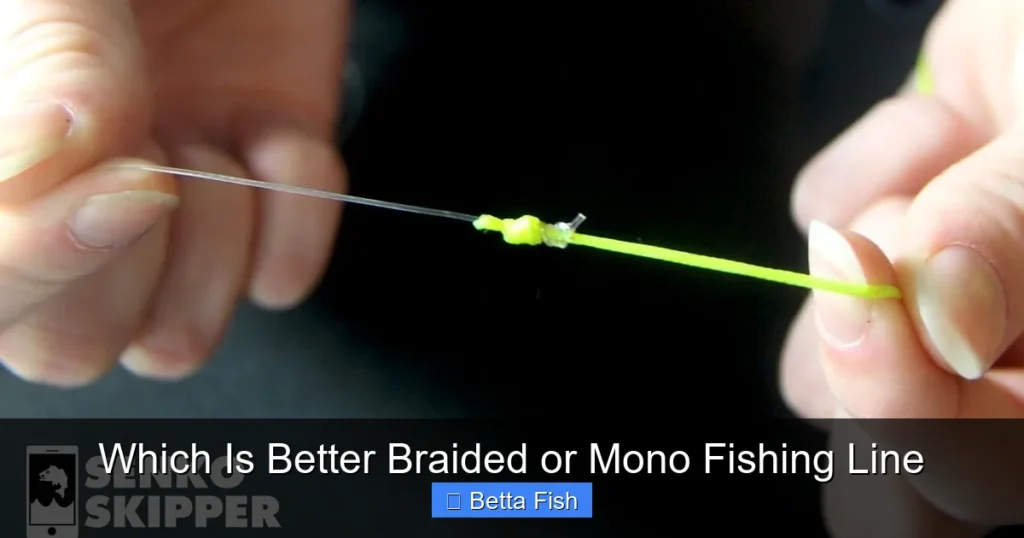 Which Is Better Braided or Mono Fishing Line