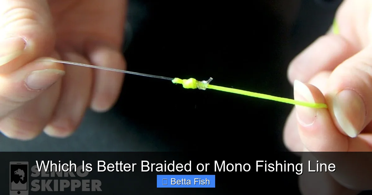 Which Is Better Braided or Mono Fishing Line
