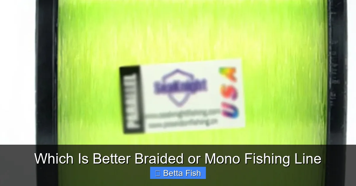 Which Is Better Braided or Mono Fishing Line