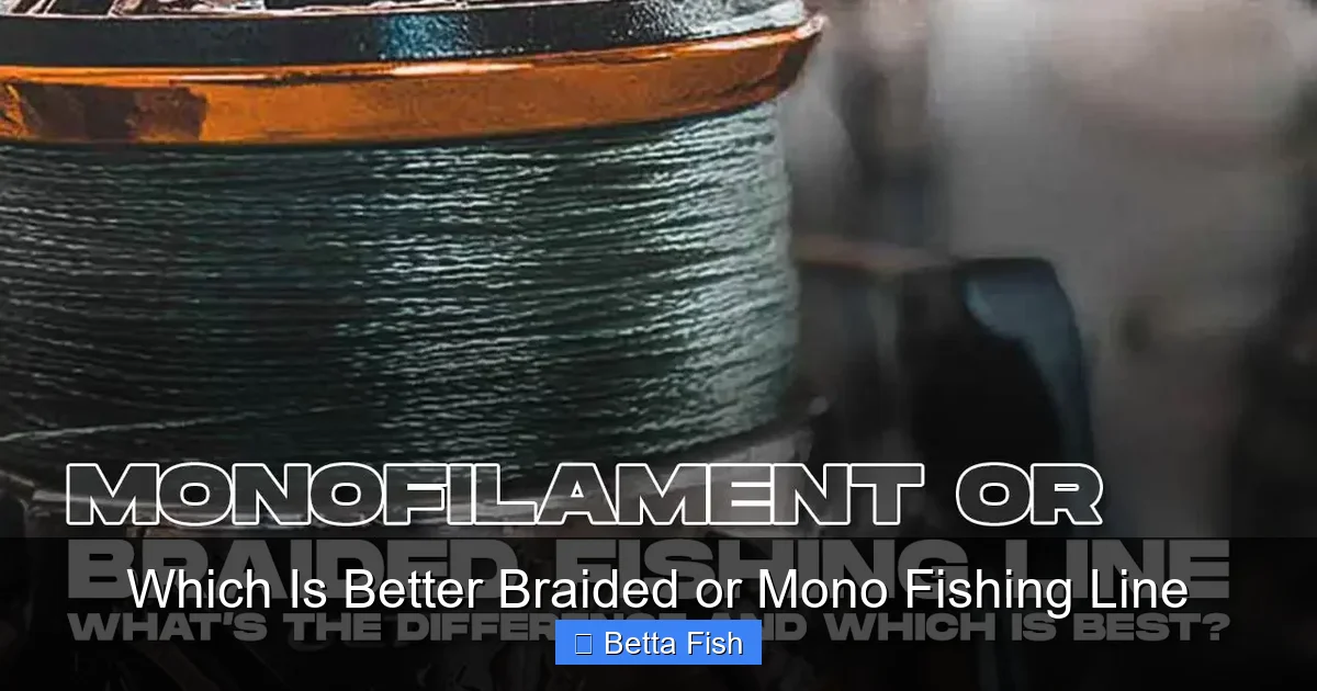 Which Is Better Braided or Mono Fishing Line