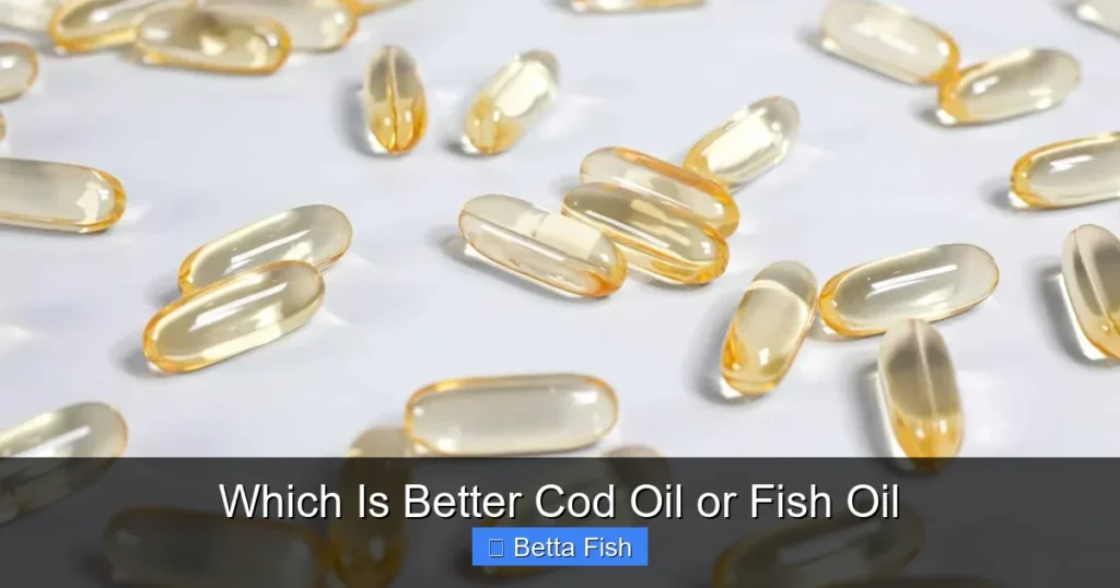 Which Is Better Cod Oil or Fish Oil