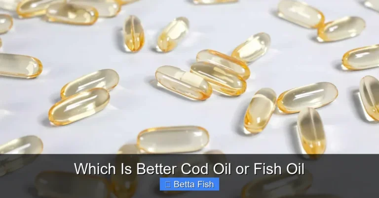 Which Is Better Cod Oil or Fish Oil