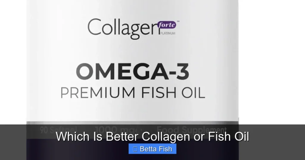 Which Is Better Collagen or Fish Oil