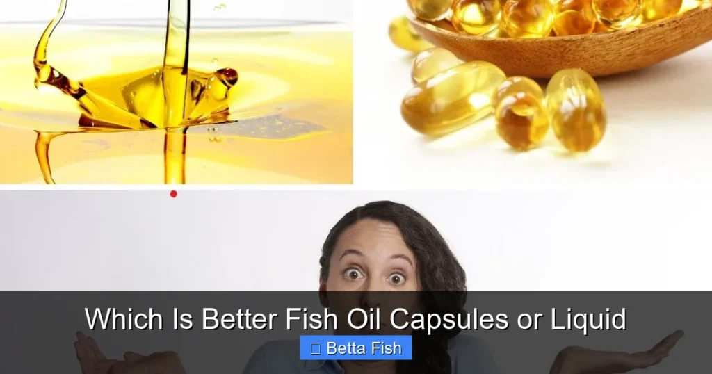Which Is Better Fish Oil Capsules or Liquid