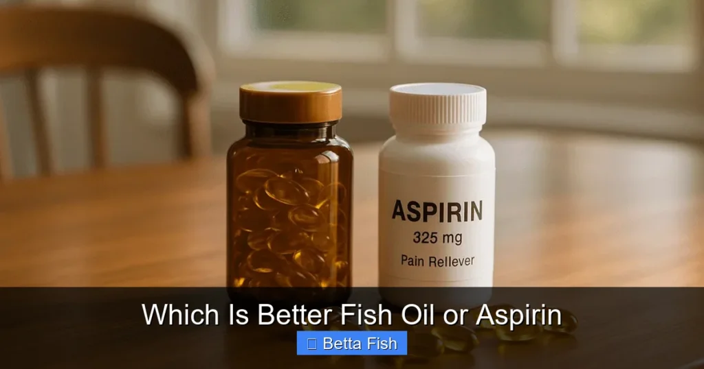 Which Is Better Fish Oil or Aspirin