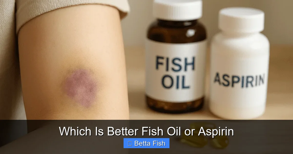 Which Is Better Fish Oil or Aspirin