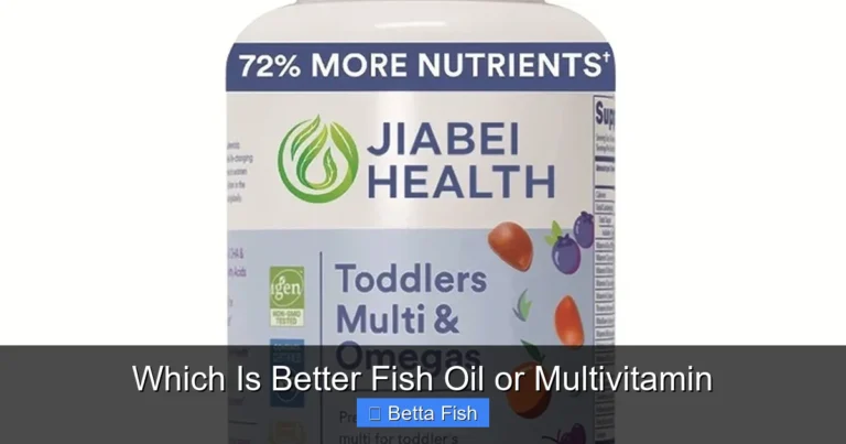 Which Is Better Fish Oil or Multivitamin