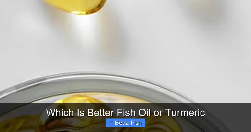 Which Is Better Fish Oil or Turmeric
