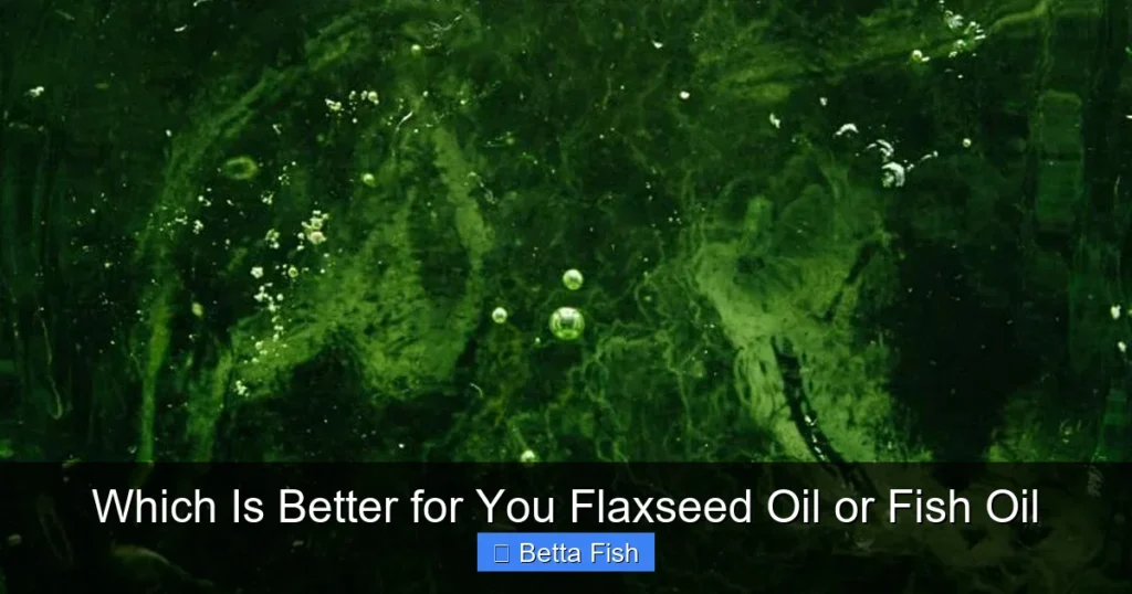 Which Is Better for You Flaxseed Oil or Fish Oil
