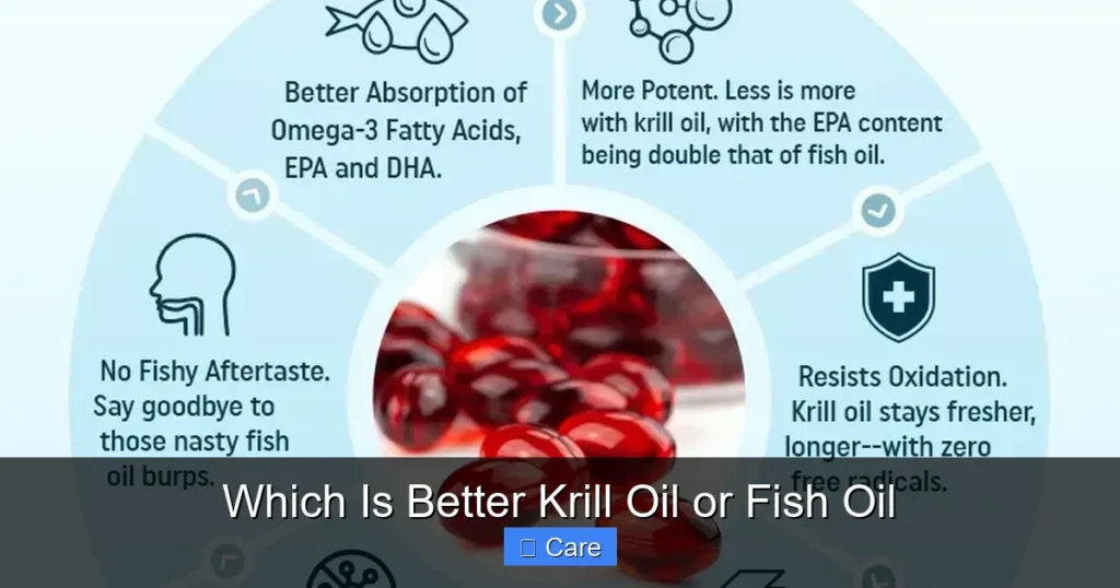 Which Is Better Krill Oil or Fish Oil