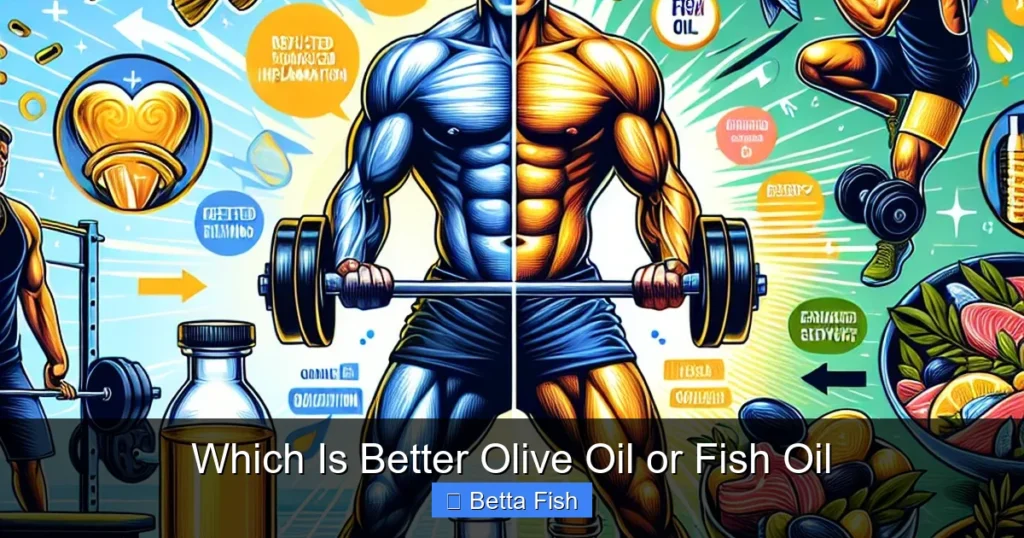 Which Is Better Olive Oil or Fish Oil