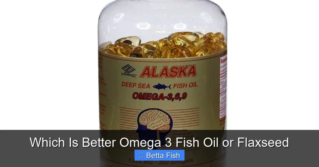 Which Is Better Omega 3 Fish Oil or Flaxseed
