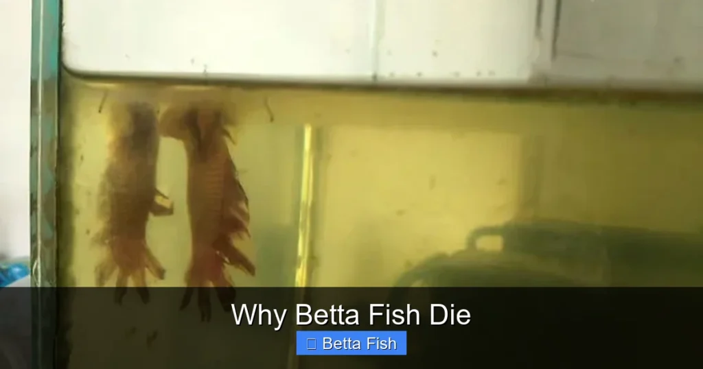Why Betta Fish Die