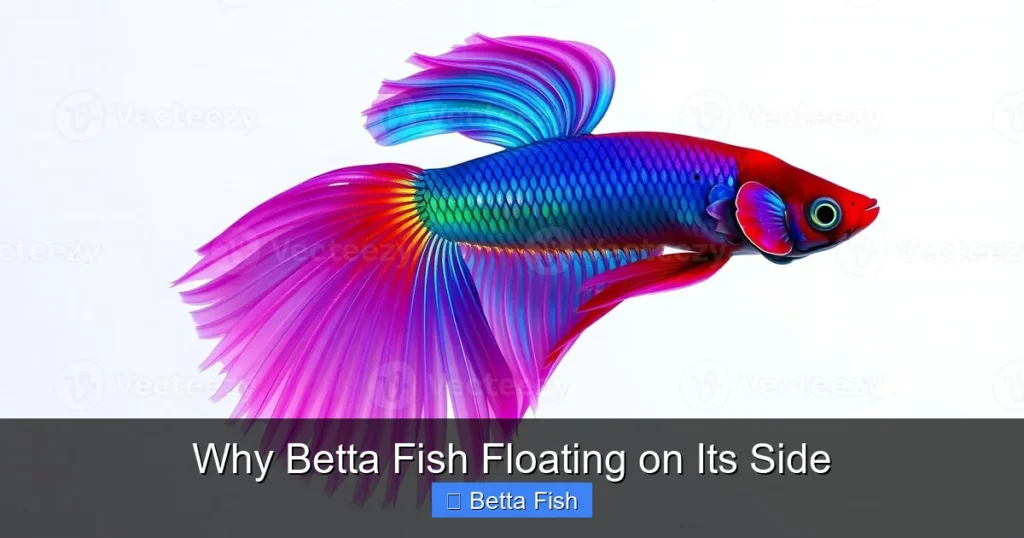 Why Betta Fish Floating on Its Side
