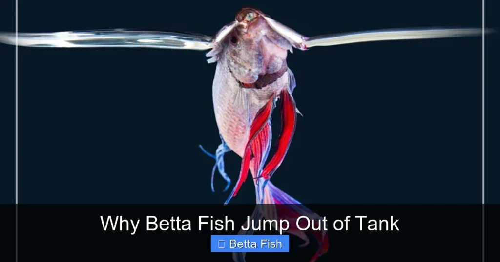 Why Betta Fish Jump Out of Tank