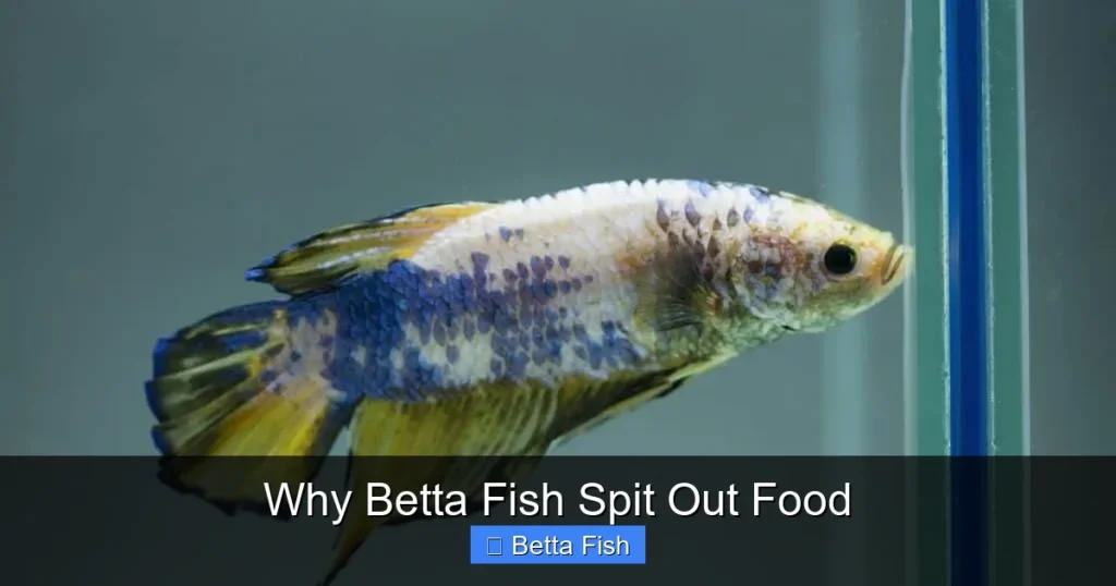 Why Betta Fish Spit Out Food
