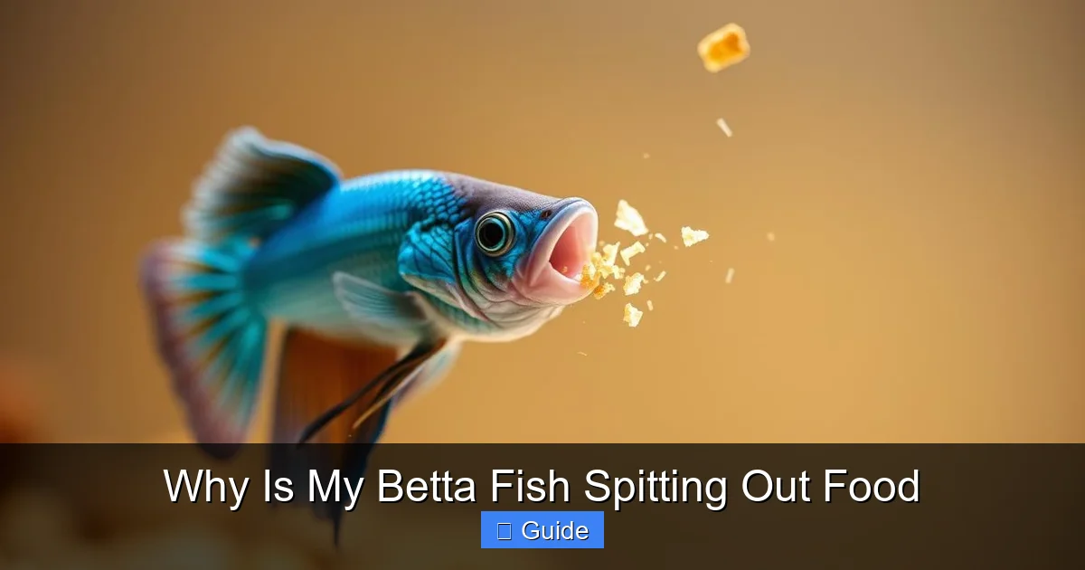 Why Is My Betta Fish Spitting Out Food