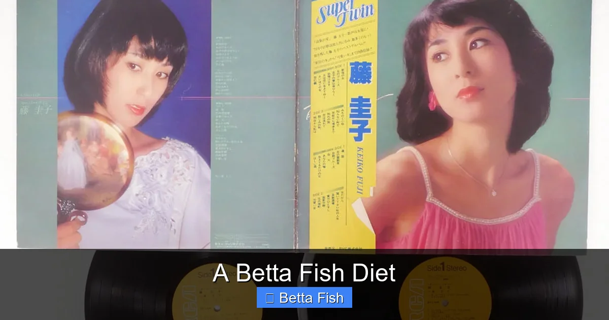 A Betta Fish Diet