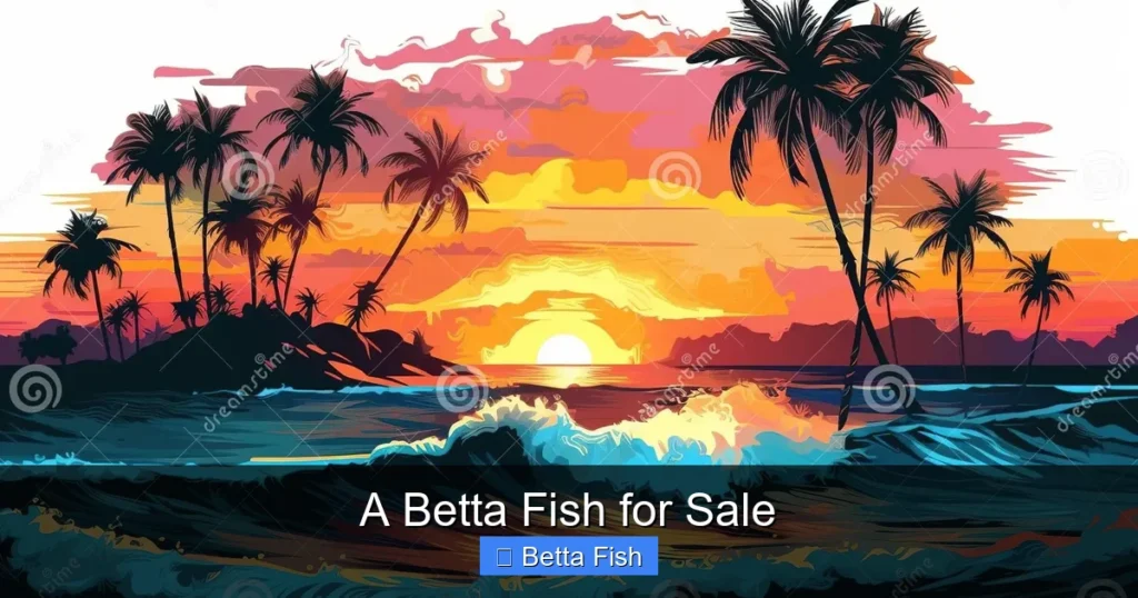 A Betta Fish for Sale