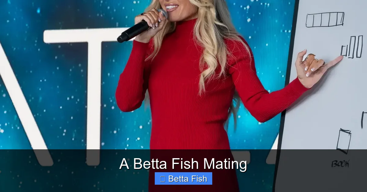 A Betta Fish Mating