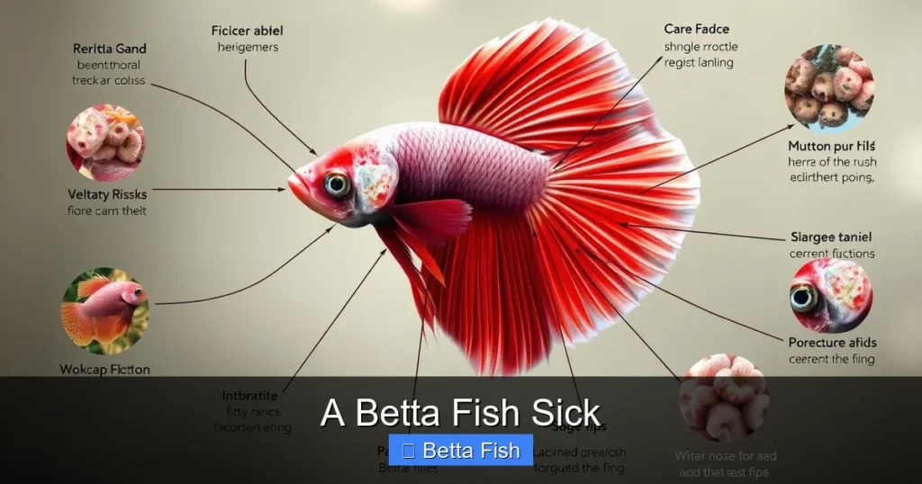 A Betta Fish Sick