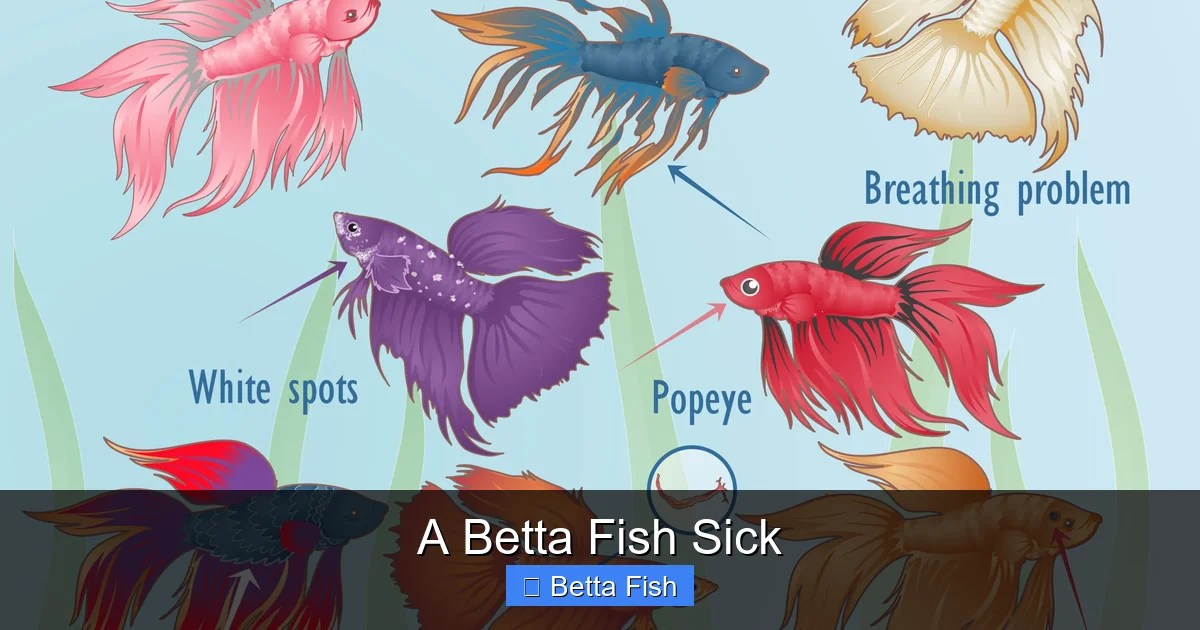 A Betta Fish Sick