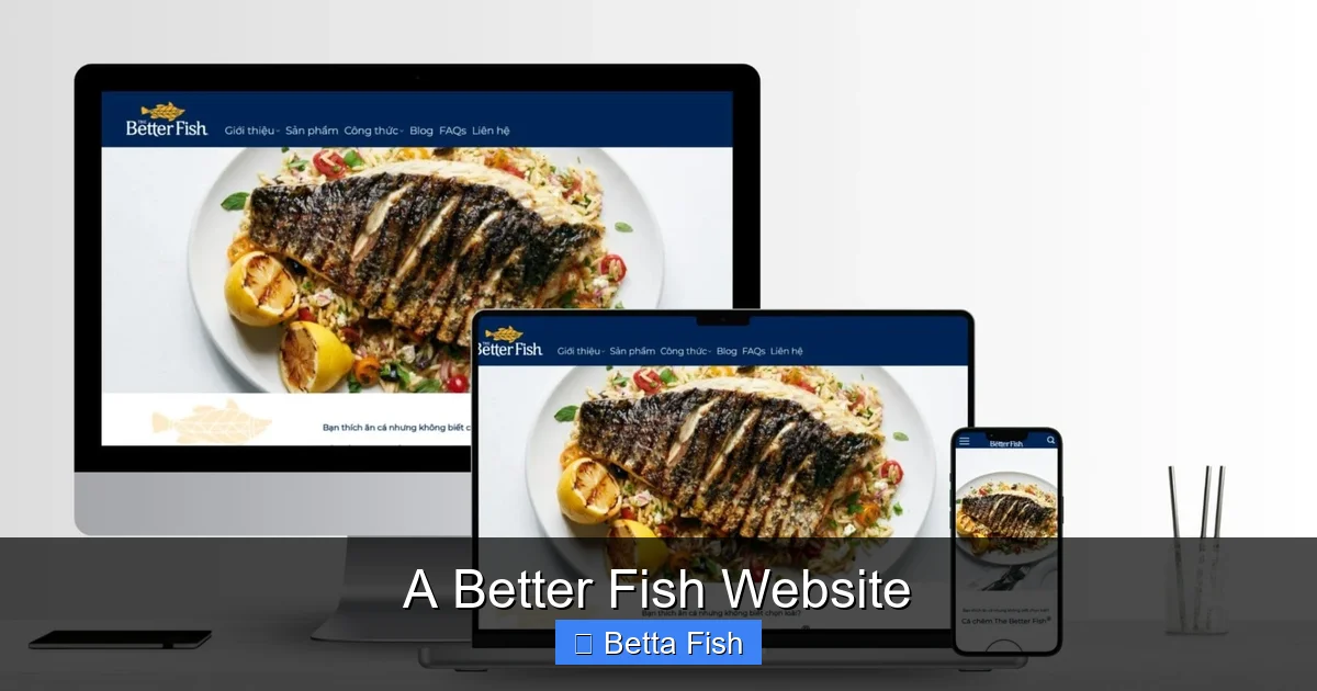 A Better Fish Website