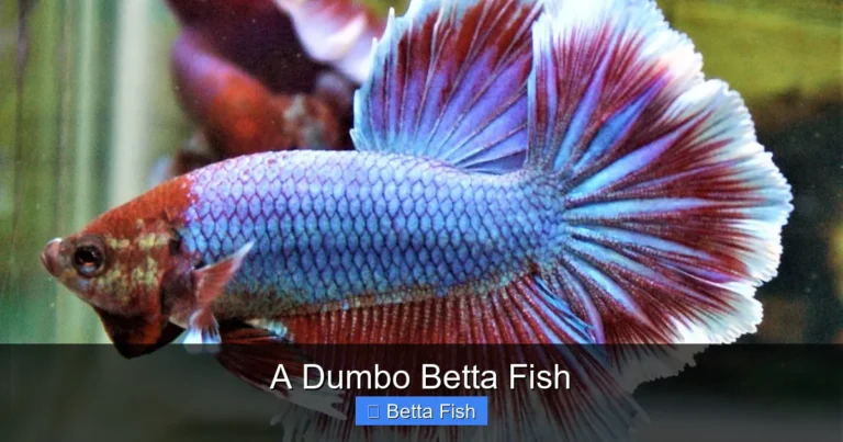 A Dumbo Betta Fish