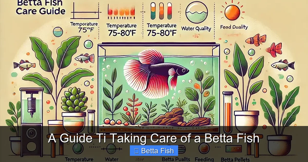 A Guide Ti Taking Care of a Betta Fish