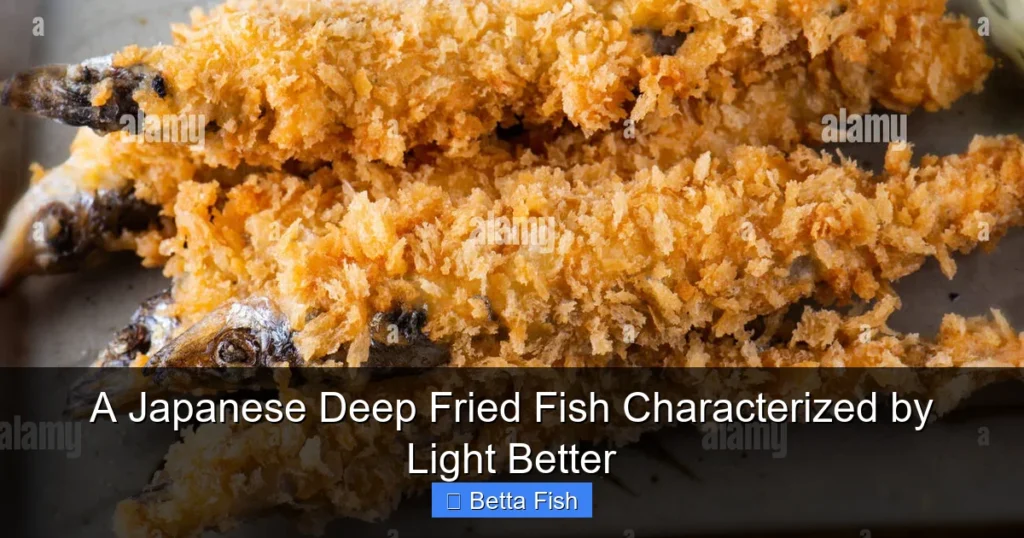 A Japanese Deep Fried Fish Characterized by Light Better