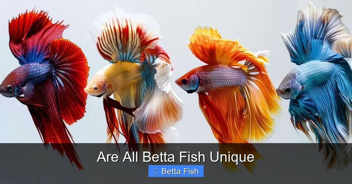 Are All Betta Fish Unique